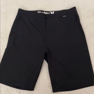 Black Hurley Shorts